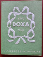 DOXA 1889-1949 Publicité Des Montres DOXA - Chaux-de-Fonds - Ohne Zuordnung