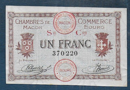 Chambres De Commerce MACON BOURG -  1 Franc - Pirot N° 8 - Chambre De Commerce