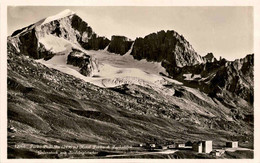 Furka-Paßhöhe - Hotel Furka & Furkablick, Galenstock Mit Siedelngletscher (12066) - Lens