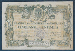 Chambre De Commerce De BOURGES -  50 Centimes - Pirot N° 5 - Chambre De Commerce