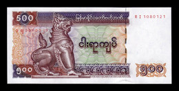 Myanmar 500 Kyats 2004 Pick 79 SC UNC - Myanmar