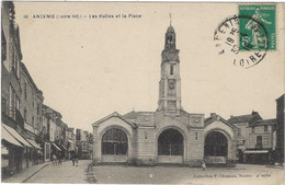 Delcampe - 44    Ancenis  -  Les Halles Et La Mairie - Ancenis