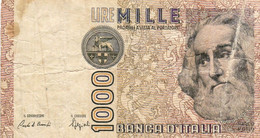 ITALY 1000 LIRE 1982 P-109a G-VG "free Shipping Via REGULAR Air Mail (buyer Risk)" - 1000 Lire