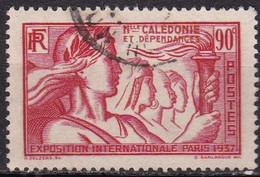 CF-NC-04 – FRENCH COLONIES – NEW CALEDONIA – 1937 – SG # 215 USED 5,75 € - Oblitérés
