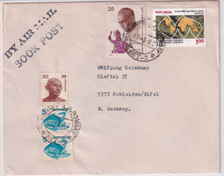 Indien - Bedarfsluftpostbeleg Von Bombay Nach Schleiden/Eitel - Airmail