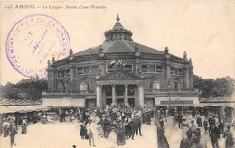 80-AMIENS-LE CIRQUE SORTIE D'UNE MATINEE - Amiens