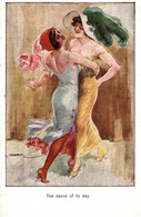 CPA L. USABAL - Coppietta, Couple - Ballo, Dance, Dancing - "The Dance Of To Day" - NV - U006 - Usabal