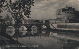 Italien - Rom - Roma - Castel S. Angelo Con S-Pietro - Ca. 1960 - Andere