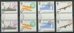 GB 1974 Centenary Of Universal Postal Union (UPU) Set (4 V.) Superb USED GUTTER - Used Stamps