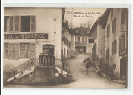 38 Isère St Geoire En Valdaine Hotel Du Commerce Boucherie Haut Du Bourg Cachet Chamonix 1930 - Saint-Geoire-en-Valdaine