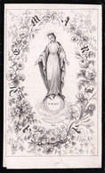 NOBLESSE / ADEL * COMTESSE MARIE FRANCOISE CORNET D'ELZIUS DU CHENOY * 1795-1863 Née DE RENSON DE NODUWEZ - Images Religieuses