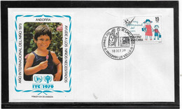 Thème Enfance - Année Internationale De L'Enfance 1979 - Andorre - Enveloppe - TB - Other & Unclassified