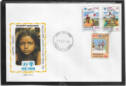 Thème Enfance - Année Internationale De L'Enfance 1979 - Bangladesh - Enveloppe - TB - Autres & Non Classés