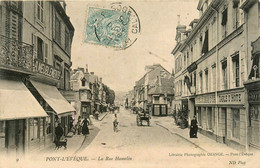 Pont L'évêque * La Rue Hamelin * Hôtel Du Bras D'or , Table D'hote * Commerce Magasin Ameublements - Pont-l'Evèque