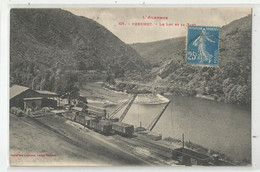 12 Aveyron Penchot La Gare Wagons Grue Ed Labouche Toulouse - Other & Unclassified