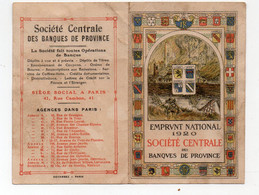 Calendrier 1920 SOCIETE CENTRALE DES  BANQUES DE PROVINCE (PPP28118) - Kleinformat : 1901-20