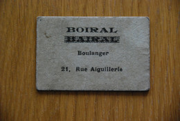 Bon Carton - Boiral Boulanger Rue Aiguillerie Montpellier - Bons & Nécessité