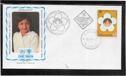 Thème Enfance - Année Internationale De L'Enfance 1979 - Bulgarie - Enveloppe - TB - Other & Unclassified