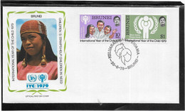 Thème Enfance - Année Internationale De L'Enfance 1979 - Brunei - Enveloppe - TB - Altri & Non Classificati