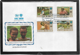 Thème Enfance - Année Internationale De L'Enfance 1979 - Burundi - Enveloppe - TB - Sonstige & Ohne Zuordnung