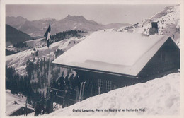 Ormont-Dessous VD, Chalet Lacombe, Pierre Du Moëllé (4.3.45) - Ormont-Dessous