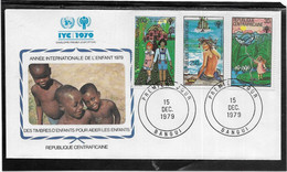 Thème Enfance - Année Internationale De L'Enfance 1979 - Centrafricaine - Enveloppe - TB - Autres & Non Classés