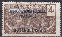 CF-OU-02 – FRENCH COLONIES – UBANGI-SHARI – 1924-25 – SG # 44c USED 11,75 € - Usados