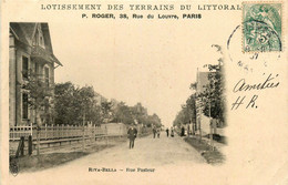 Riva Bella * Rue Pasteur * Lotissement Terrains Du Littoral , ROGER PARIS * Dos Baigneuse Art Nouveau Villa - Riva Bella