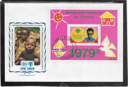 Thème Enfance - Année Internationale De L'Enfance 1979 - Congo - Enveloppe - TB - Autres & Non Classés