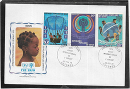 Thème Enfance - Année Internationale De L'Enfance 1979 - Benin - Enveloppe - TB - Autres & Non Classés
