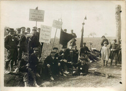 PHOTO DE PRESSE (Originale ) AUBE  BAR SUR AUBE Manifestation Des Vignerons 1911 Photographe M.BRANGER - Professions