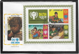Thème Enfance - Année Internationale De L'Enfance 1979 - Bhoutan - Enveloppe - TB - Altri & Non Classificati