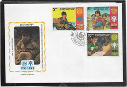 Thème Enfance - Année Internationale De L'Enfance 1979 - Bhoutan - Enveloppe - TB - Other & Unclassified