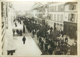PHOTO DE PRESSE (Originale ) AUBE  BAR SUR AUBE Manifestation Des Vignerons 1911 Photographe Meurisse - Professions