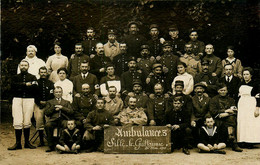 Sillé Le Guillaume * Carte Photo * Ambulance N°3 , 26 Mai 1915 * Hôpital Militaire * Blessés Infirmières Croix Rouge - Sille Le Guillaume