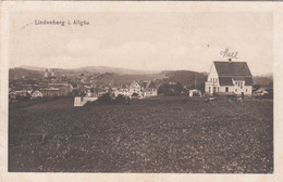 2605) LINDENBERG I. Allgäu - Tolle Sehr Alte Variante Mit HAUS DETAIL Im Vordergrund 1915 !! - Lindenberg I. Allg.