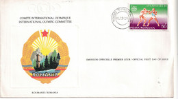A2779- Comitetul International Olimpic, Republica Socialista Romania , Timisoara 1984  FDC - FDC