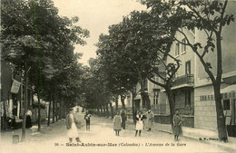 St Aubin Sur Mer * Avenue De La Gare * Villageois - Saint Aubin