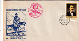 A2782 - Tabara Militara De La Riureni (Troianu) Cercul Filatelic Ramnicu Valcea, Romania, Rm.Valcea 1980 - Lettres & Documents