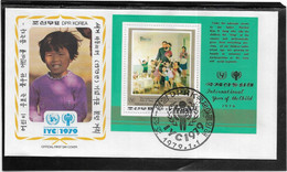 Thème Enfance - Année Internationale De L'Enfance 1979 - Corée - Enveloppe - TB - Other & Unclassified