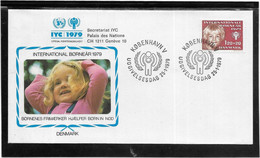Thème Enfance - Année Internationale De L'Enfance 1979 - Danemark - Enveloppe - TB - Autres & Non Classés