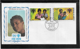 Thème Enfance - Année Internationale De L'Enfance 1979 - Djibouti - Enveloppe - TB - Autres & Non Classés