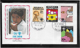 Thème Enfance - Année Internationale De L'Enfance 1979 - Dominicaine - Enveloppe - TB - Altri & Non Classificati