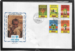 Thème Enfance - Année Internationale De L'Enfance 1979 - Ethiopie - Enveloppe - TB - Other & Unclassified