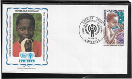 Thème Enfance - Année Internationale De L'Enfance 1979 - Gabon - Enveloppe - TB - Other & Unclassified