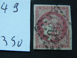 Bordeaux  No 49 - 1870 Bordeaux Printing