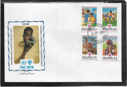 Thème Enfance - Année Internationale De L'Enfance 1979 - Ghana - Enveloppe - TB - Autres & Non Classés