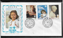 Thème Enfance - Année Internationale De L'Enfance 1979 - Grèce - Enveloppe - TB - Autres & Non Classés