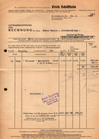 E9667 - Steinbach - Erich Schäftlein Strickerei Wirkerei - Rechnung Quittung - 1950 - ...