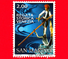 SAN MARINO - Usato - 2005 - Regata Storica Delle Gondole Di Venezia - Regatante  - 2.00 - Gebruikt